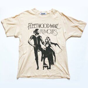 NWOT Daydreamer Cream Fleetwood Mac Rumours Album T-Shirt XS